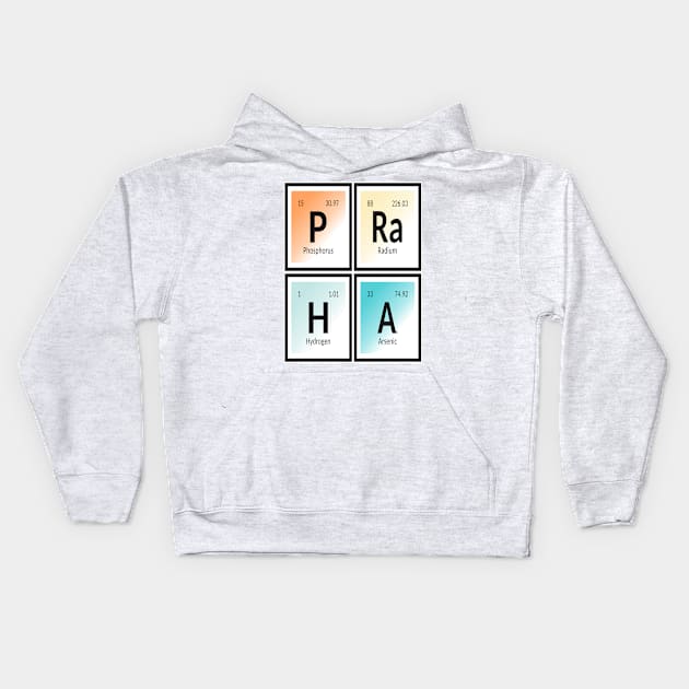 Praha City of Elements Kids Hoodie by Maozva-DSGN